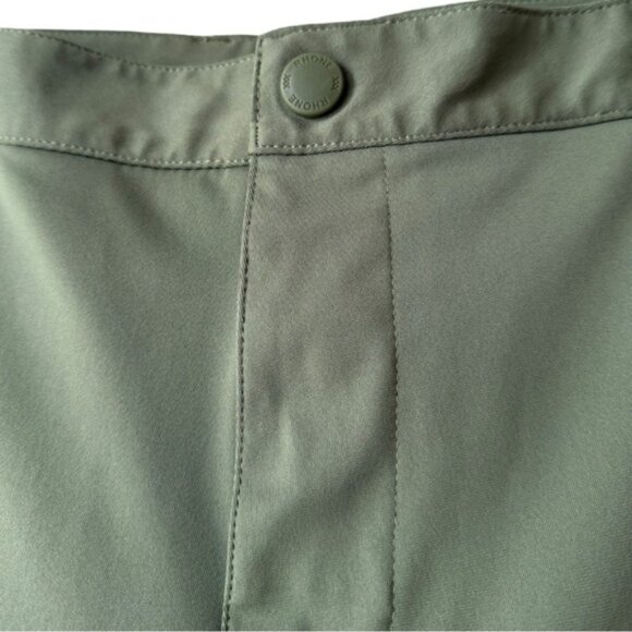 RHONE Commuter Slim Fit Pant Men’s Size 36 X 32 Green Stretch Golf Casual - Picture 6 of 9